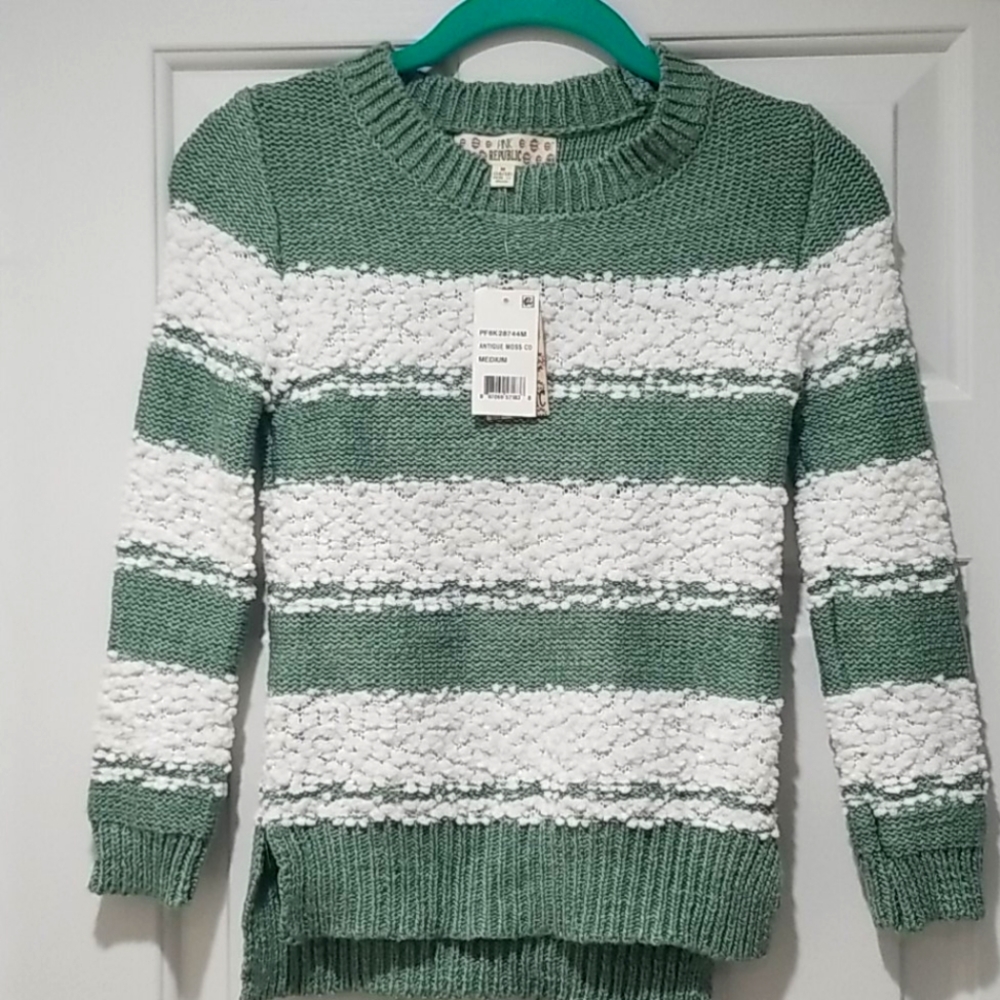 NWT PINK REPUBLIC Girls Sweater Size 10-12